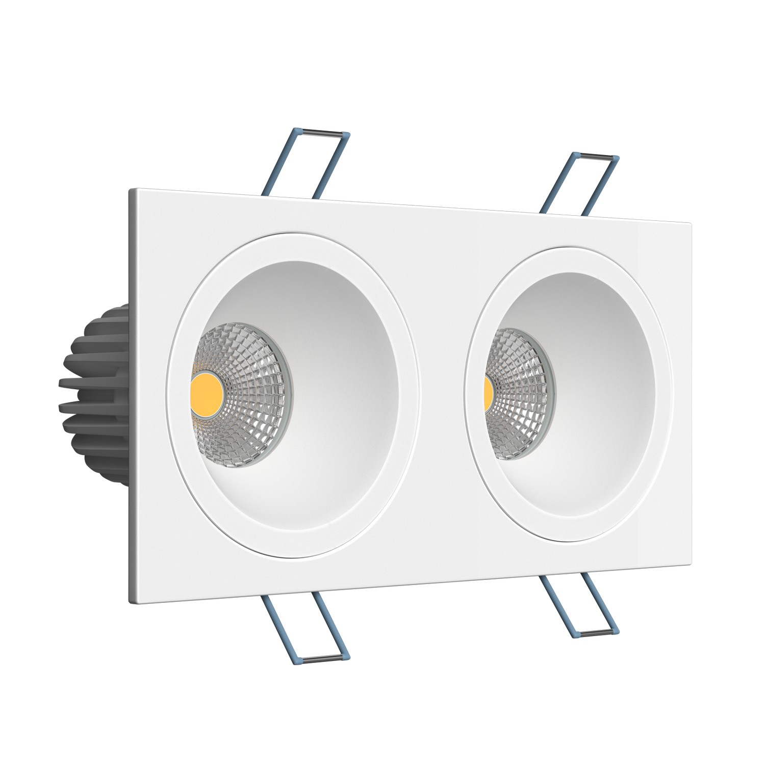 Встраиваемый светодиодный светильник Ledron LH07H-R SQ2 White 3000K TRIAC (10027)
