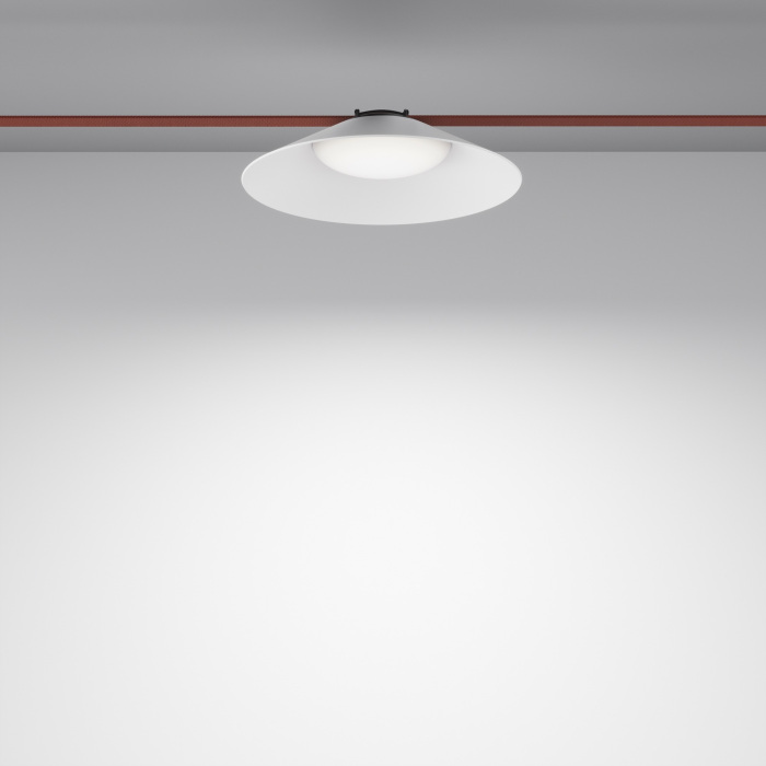 Трековый светильник Maytoni Campana Parity TR127B-12W4K-W 48V 4000K 12Вт белый (tr127b-12w4k-w)