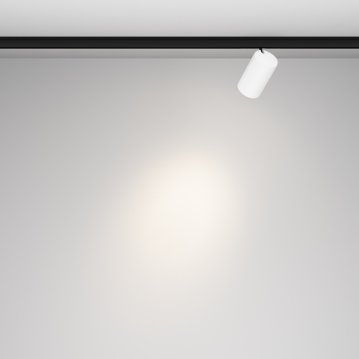 Трековый светильник магнитный 9Вт 24V Maytoni Focus Led TR187-1-9W4K-M-BW (tr187-1-9w4k-m-bw)