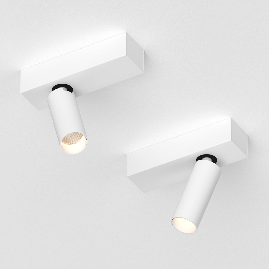 Накладной поворотный светодиодный светильник Ledron SAGITONY E S40 White 4000K (11130)