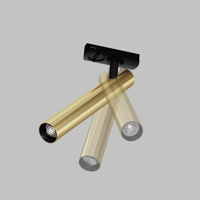 Трековый светильник однофазный Maytoni Focus T TR141-1-6W4K-M-BS (tr141-1-6w4k-m-bs)