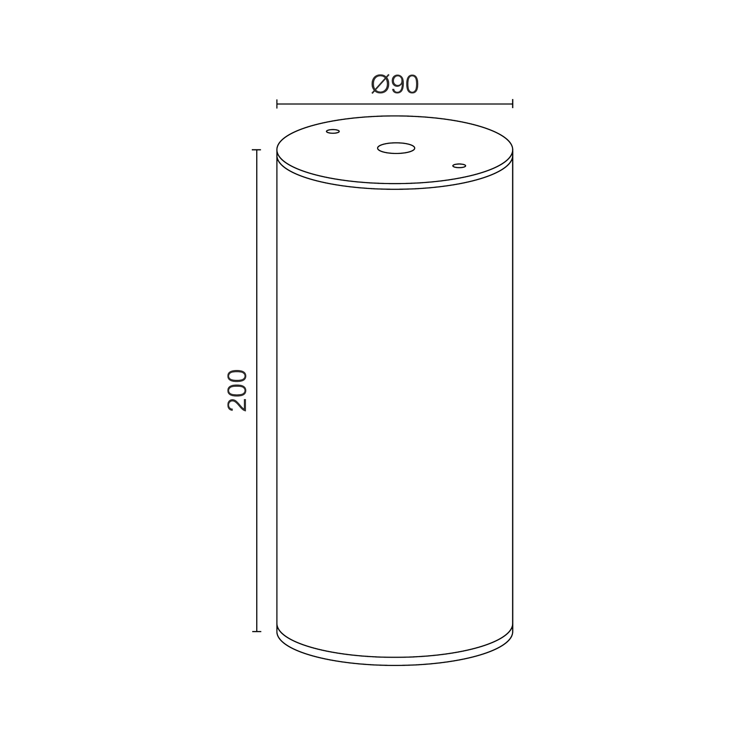 Накладной светодиодный светильник Ledron SLC739212W Black-Gold 4000K (12380)