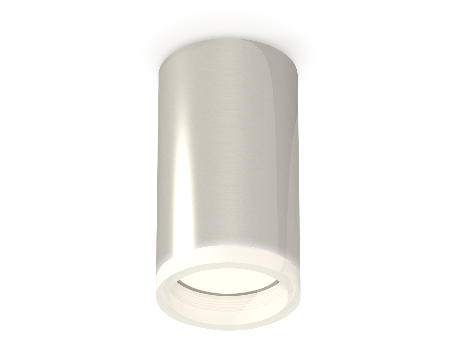 Комплект накладного светильника с акрилом XS6325040 PSL/FR серебро полированное/белый матовый MR16 GU5.3 (C6325, N6245)