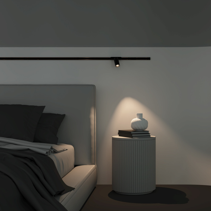 Трековый светильник Focus Led Radity 4000K 12Вт 36 магнитный Maytoni Technical TR103-1-12W4K-M-B (tr103-1-12w4k-m-b)