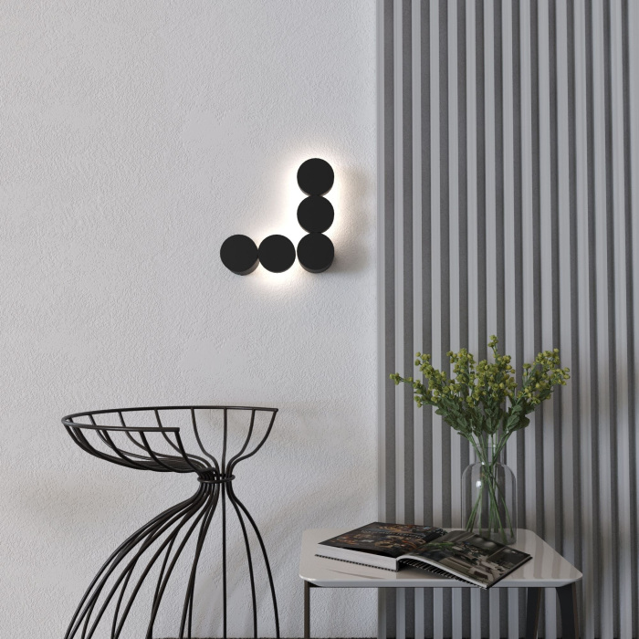 Настенный светильник Elektrostandard Brioni черный 40130LED (electrostandart_a064596)