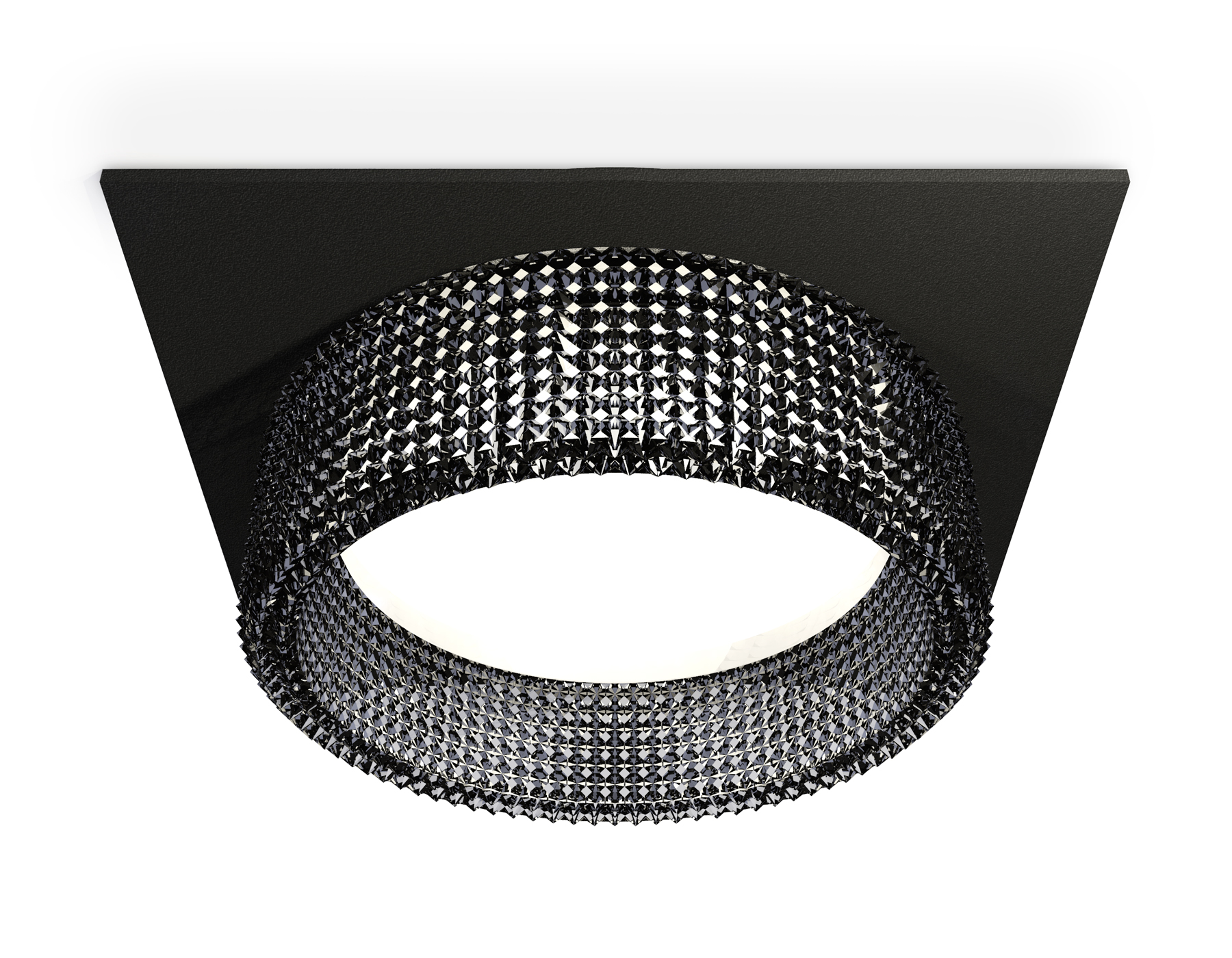 Комплект встраиваемого светильника XC8062031 SBK/BK черный песок/тонированный GX53 (C8062, N8484)