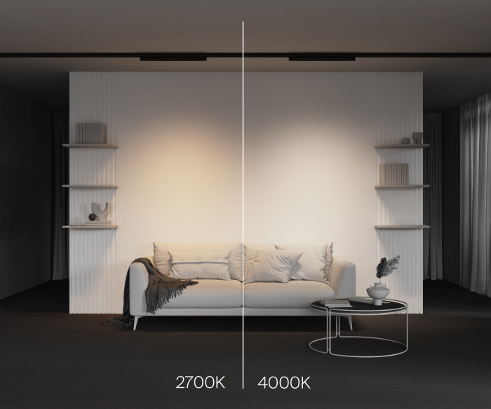Трековый светильник трехфазный 20W 220V Maytoni Basis TR196-3-20W27K-B (tr196-3-20w2_7k-b)