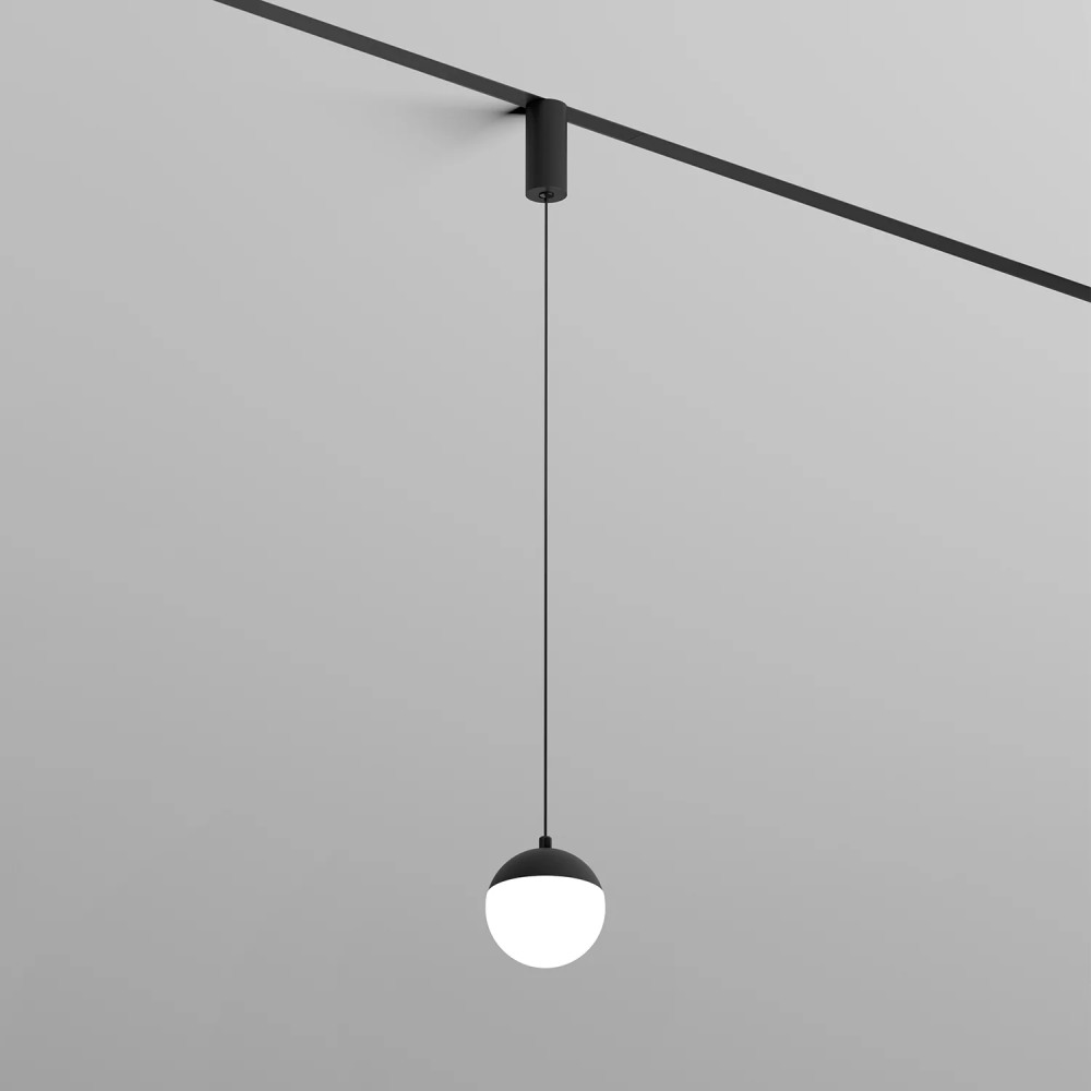 Трековый светильник однофазный 220 Denkirs Smart Moon DK8056-BK (dk8056-bk)