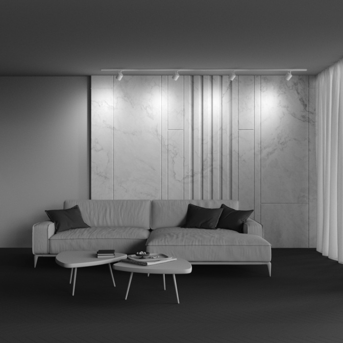 Трековый светильник однофазный 220V Maytoni Polar TR088-1-GX53-W (tr088-1-gx53-w)