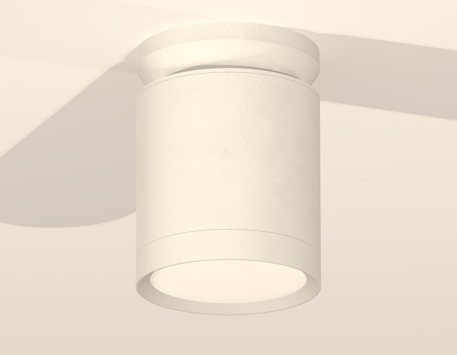 Комплект накладного светильника XS8141015 SWH белый песок GX53 (N8901, C8141, N8112)