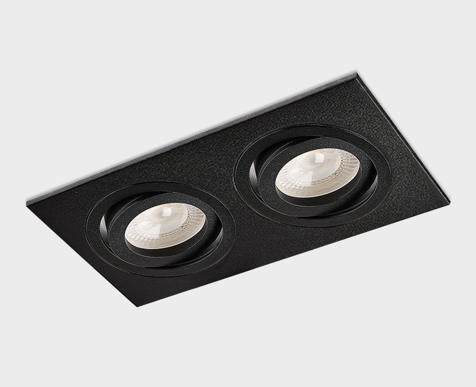 SAG203-4.316 black/black светильник встраиваемый