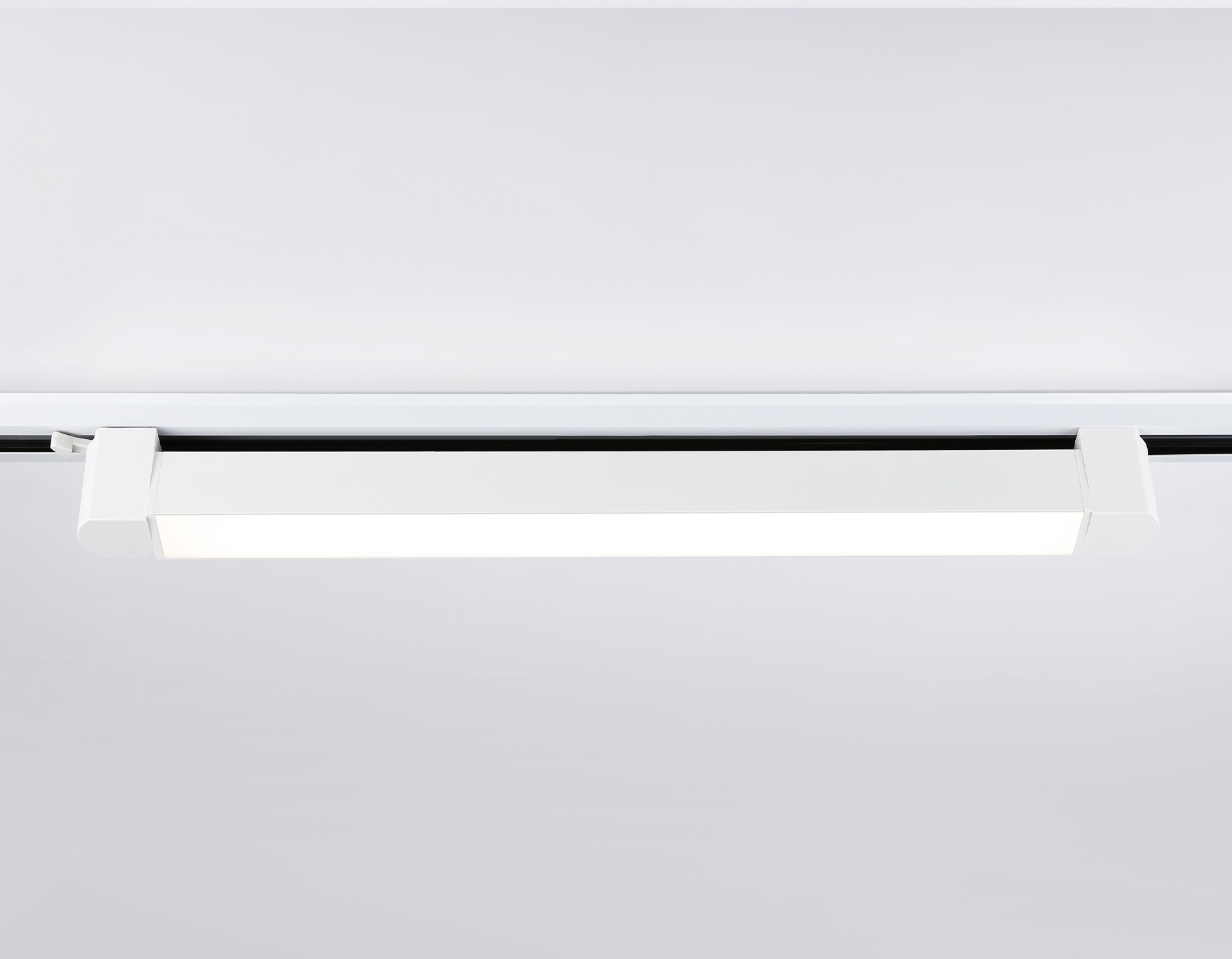 Трековый однофазный светодиодный светильник GL6736 WH белый IP20 30W 4200K 458*35*57