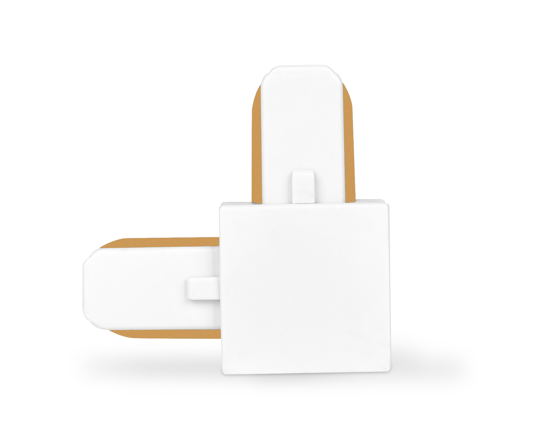 Коннектор угловой однофазный для соединения трековых шинопроводов GL7070 WH белый коннектор угловой однофазный для соединения трековых шинопроводов