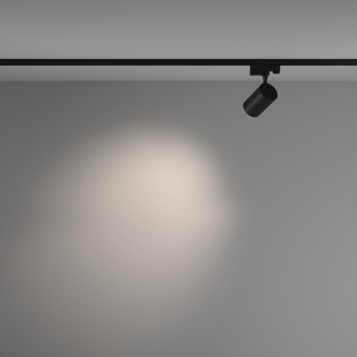 Трековый светильник Vuoro Trinity 4000K 10Вт 36 LED трехфазный Maytoni Technical TR029-3-10W4K-M-B (tr029-3-10w4k-m-b)