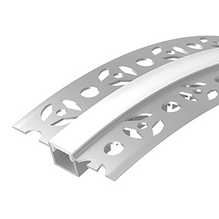 Профиль FANTOM-BENT-W12-TOP-2000 ANOD (Arlight, Алюминий) 040327