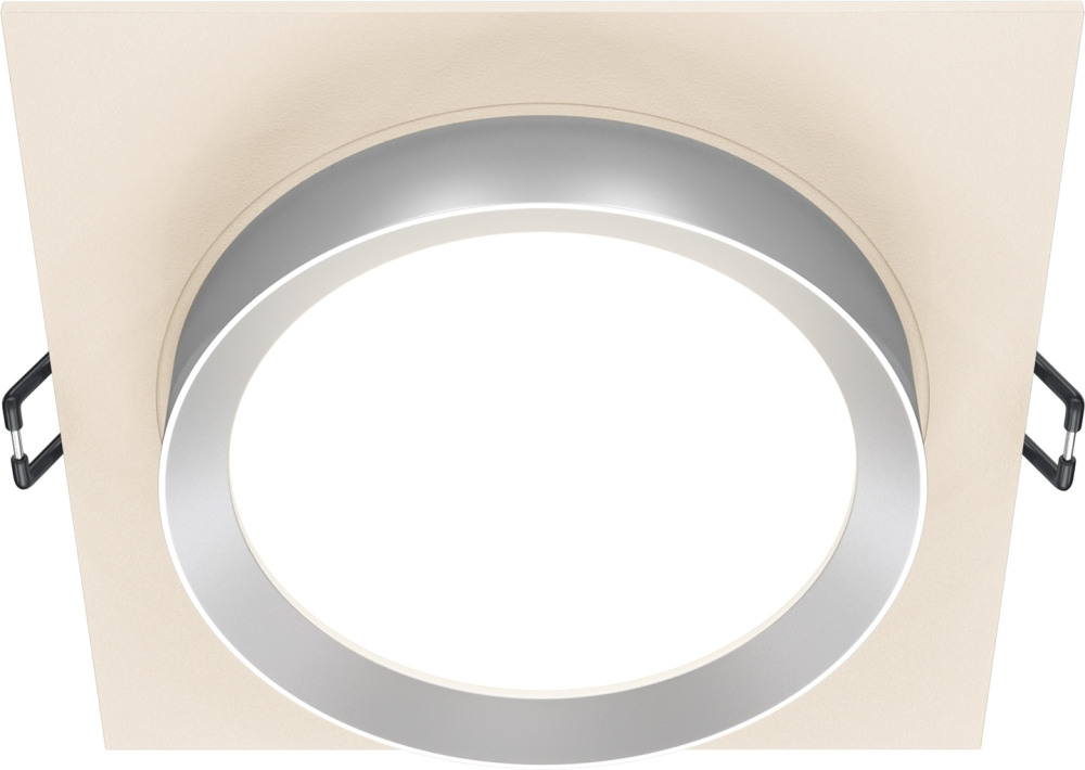 Встраиваемый светильник Hoop GX53 1x15Вт Maytoni Technical DL086-GX53-SQ-WS (dl086-gx53-sq-ws)