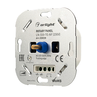 Панель роторная LN-500-TE-NF (230V) (Arlight, IP20 Металл, 3 года) 038228