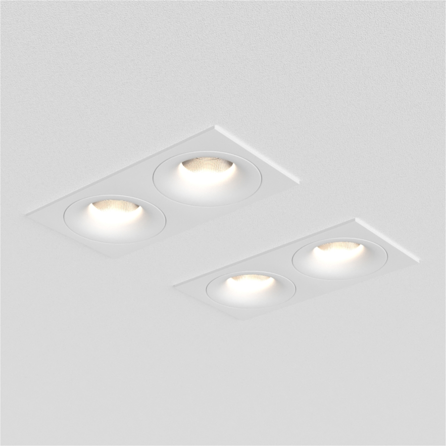 Встраиваемый светодиодный светильник Ledron LOFT SQ2 TRIAC White (9921)