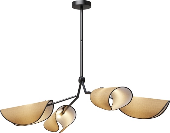 Потолочная люстра на штанге Maytoni Organic MOD225PL-04B (mod225pl-04b)