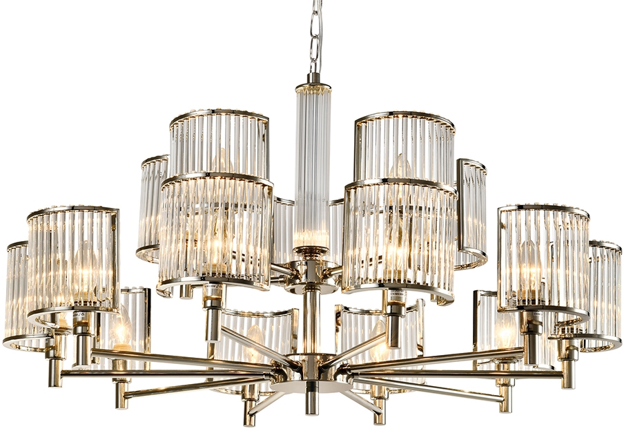 Подвесная люстра хрустальная 125105C (12510_5_c)