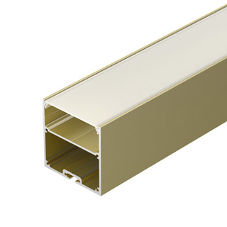 Профиль SL-LINE-5050-LW-2000 ANOD GOLD (Arlight, Алюминий) 039982