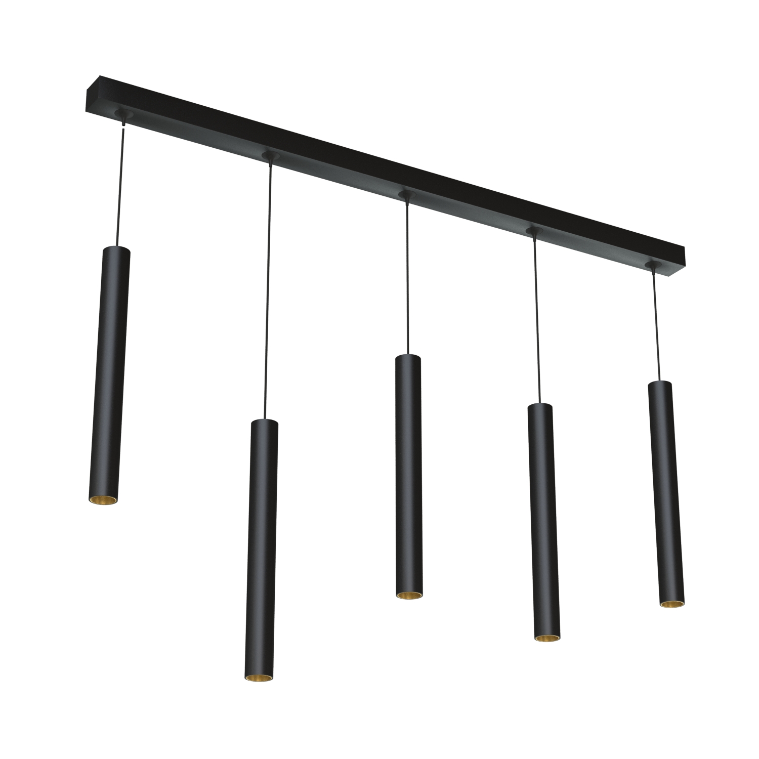 Подвесной светодиодный светильник Ledron SAGITONY E5 T40 Black-Gold (3107)