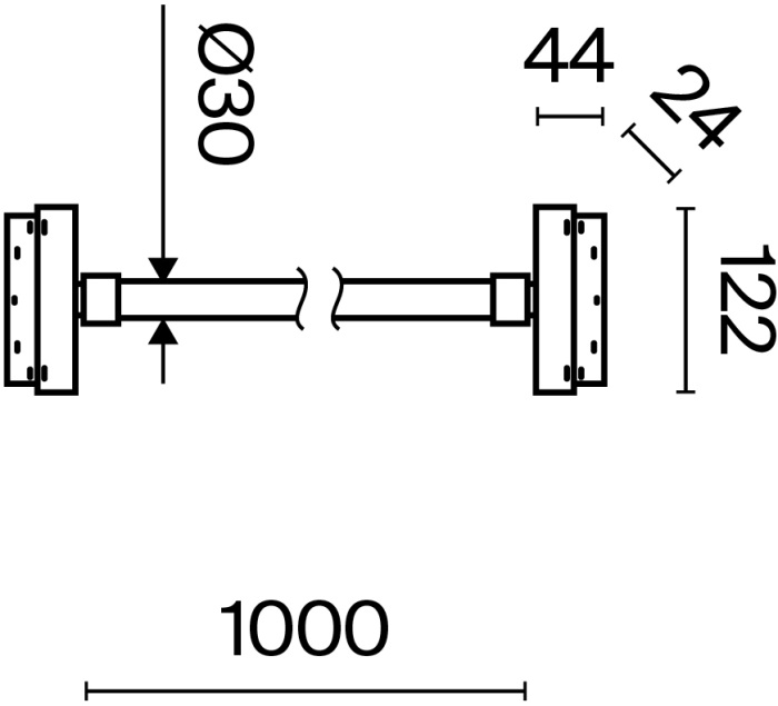 Трековый подвесной светильник Tau Exility 3000K 20Вт 360 LED магнитный Maytoni Technical TR101-2-20W3K-B (tr101-2-20w3k-b)