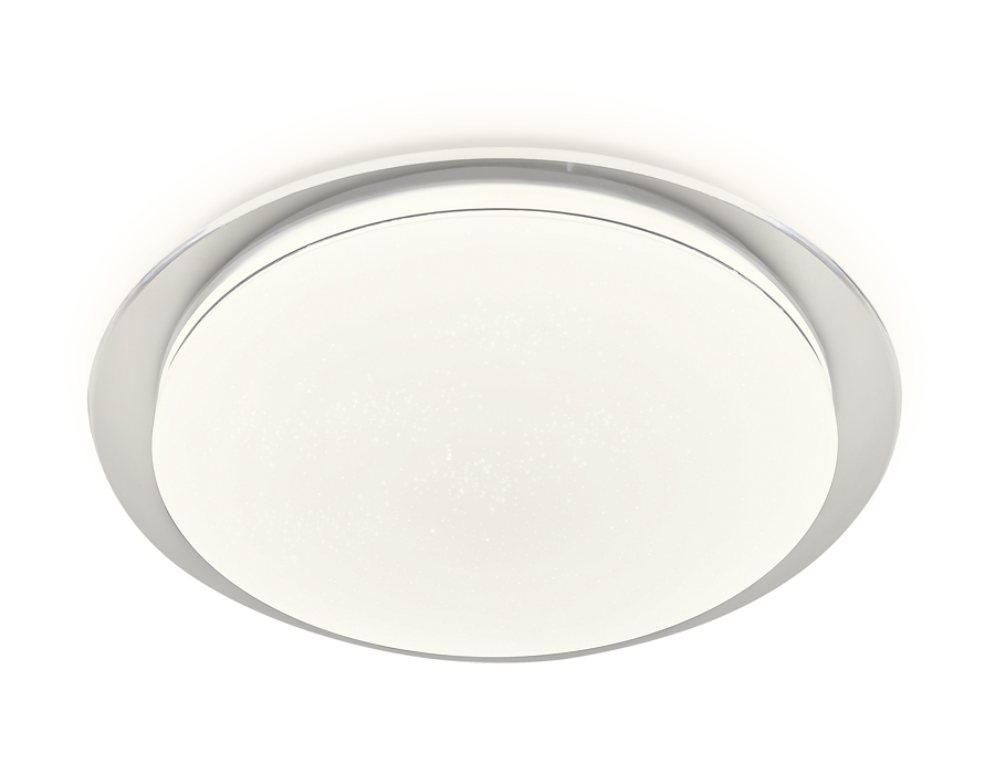 Потолочный светодиодный светильник с пультом FF48 WH белый 72W D570*75 (ПДУ ИК)