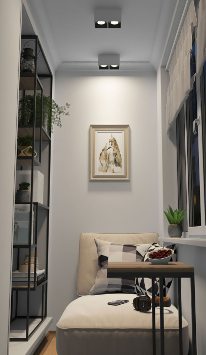 Накладной светильник светодиодный DK3085-WBWH (dk3085-wb_wh)