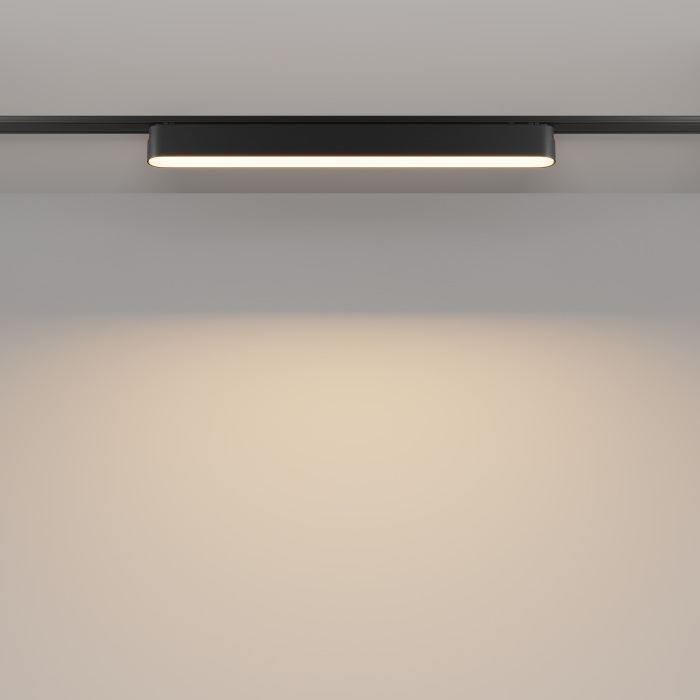 Трековый светильник Basis Radity 3000K 18Вт 120 LED магнитный Maytoni Technical TR080-1-18W3K-B (tr080-1-18w3k-b)