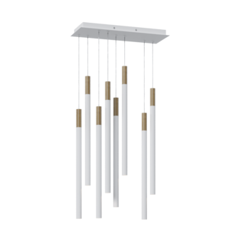 Подвесной светодиодный светильник HL012-8 Wooden 100 White (11368)