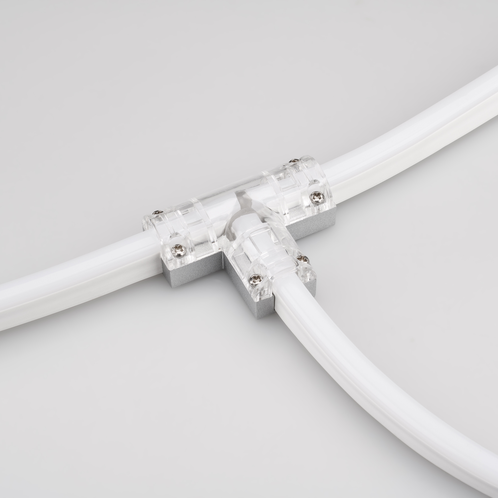 Соединитель тройной ARL-CLEAR-Mini-2x90 (16x8mm) (Arlight, Металл) 022706