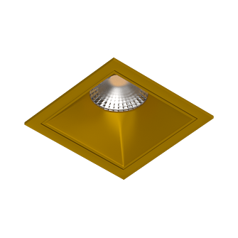 Встраиваемый светильник под сменную лампу Ledron RISE KIT1 Gold (2451)