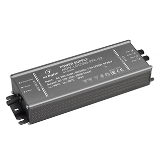 Блок питания ARPV-LG12300-PFC-S2 (12V, 25.0A, 300W) (Arlight, IP67 Металл, 5 лет) 022929