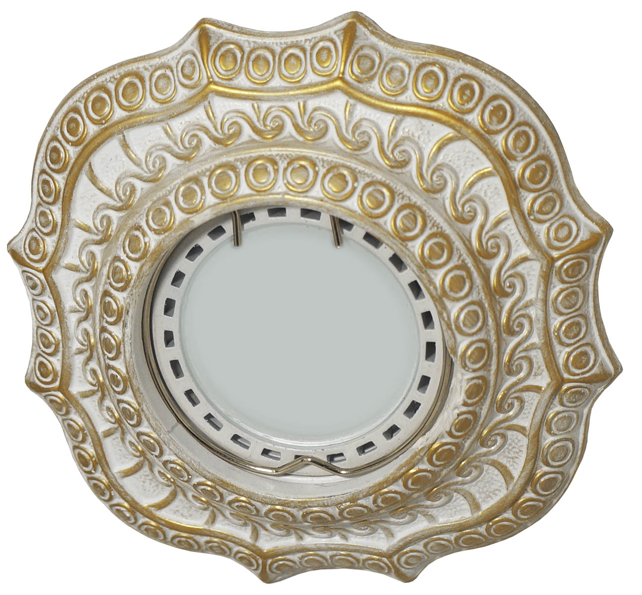 Встраиваемый декоративный светильник RD-012 WhG (34419)