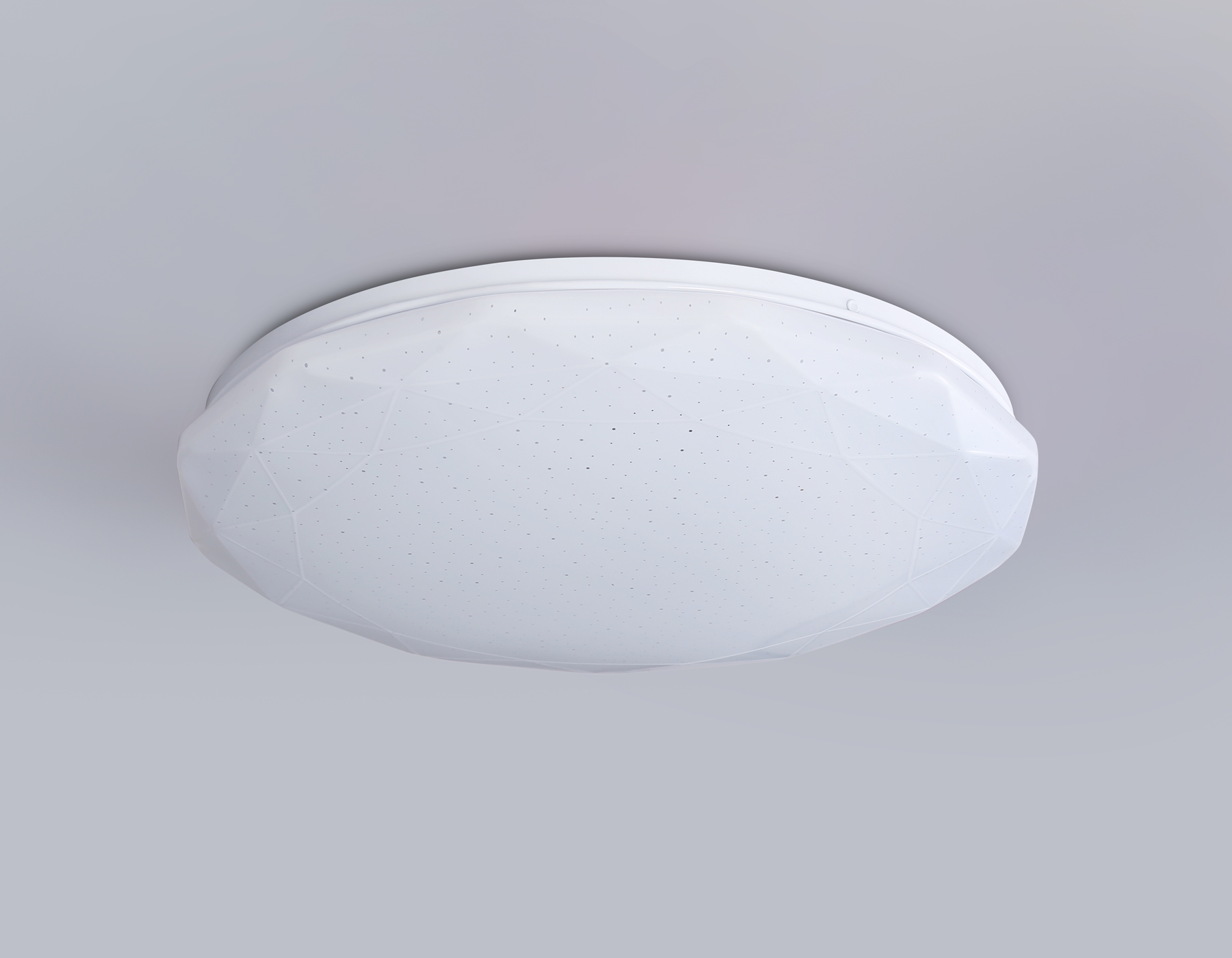 Светодиодный светильник RGB с пультом управления FZ417 WH белый IP20 46W 3000K-6500K+RGB D380*60 (ПДУ ИК)