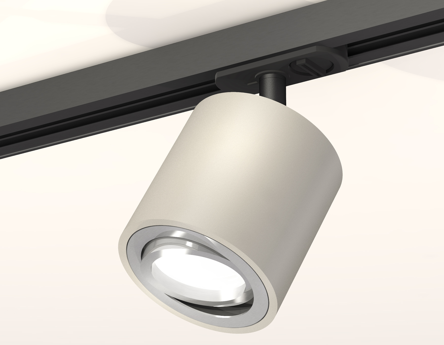 Комплект поворотного трекового светильника XT7533020 SGR/PSL/SBK серый песок/серебро полированное/черный песок MR16 GU5.3 (A2537, C7533, N7003)