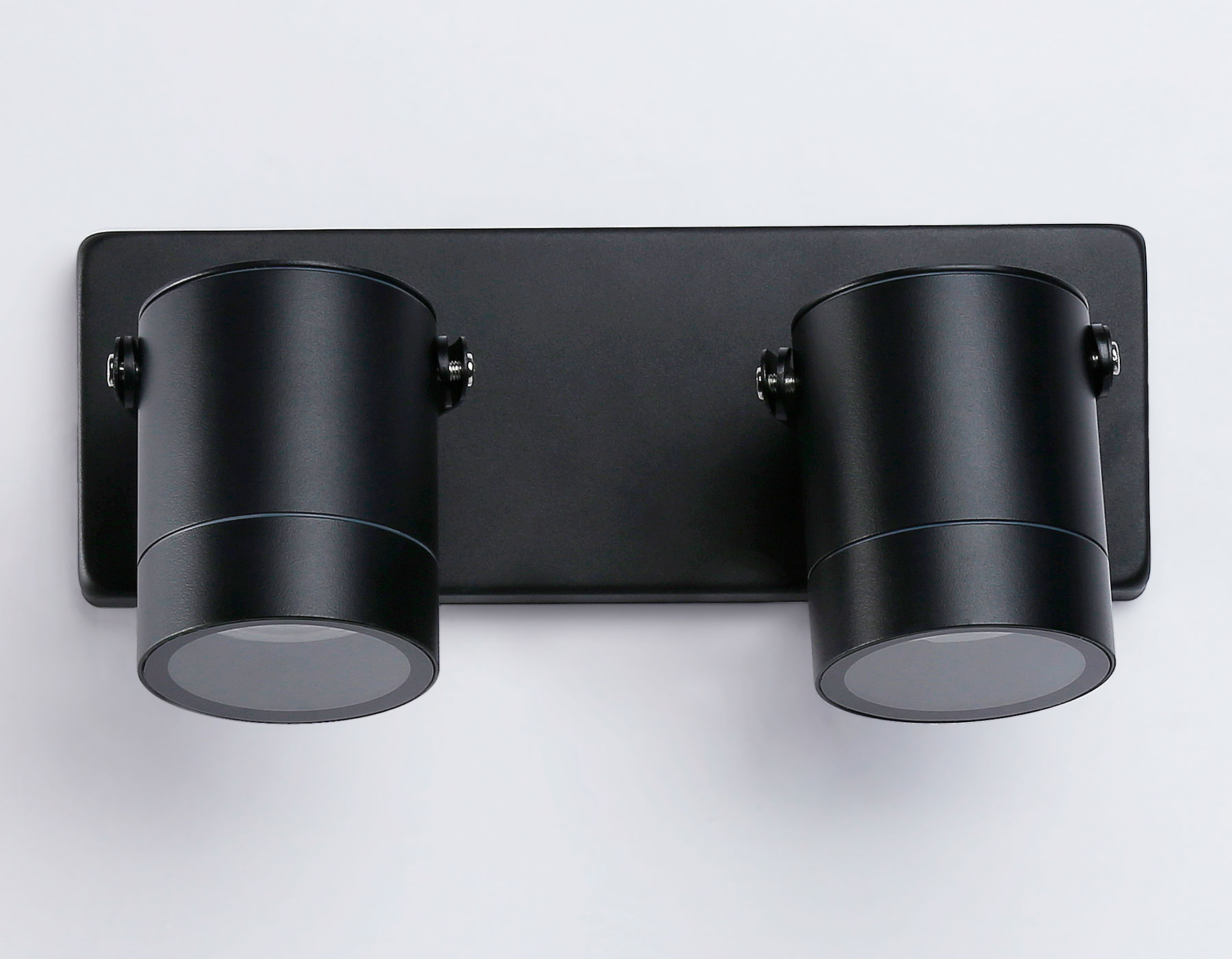 Уличный настенный поворотный архитектурный светильник ST3888/2 BK черный IP54 GU10/2 max 35W 250*80*85