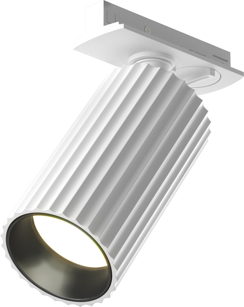 Трековый светильник однофазный 10W 48V Maytoni Calipso TR218-1-GU10-W (tr218-1-gu10-w)
