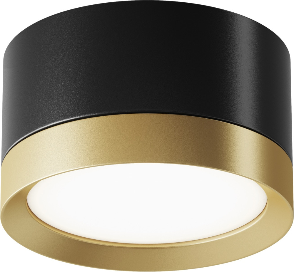 Накладной потолочный светильник Hoop GX53 1x15Вт Maytoni Technical C086CL-GX53-SRD-BG (c086cl-gx53-srd-bg)