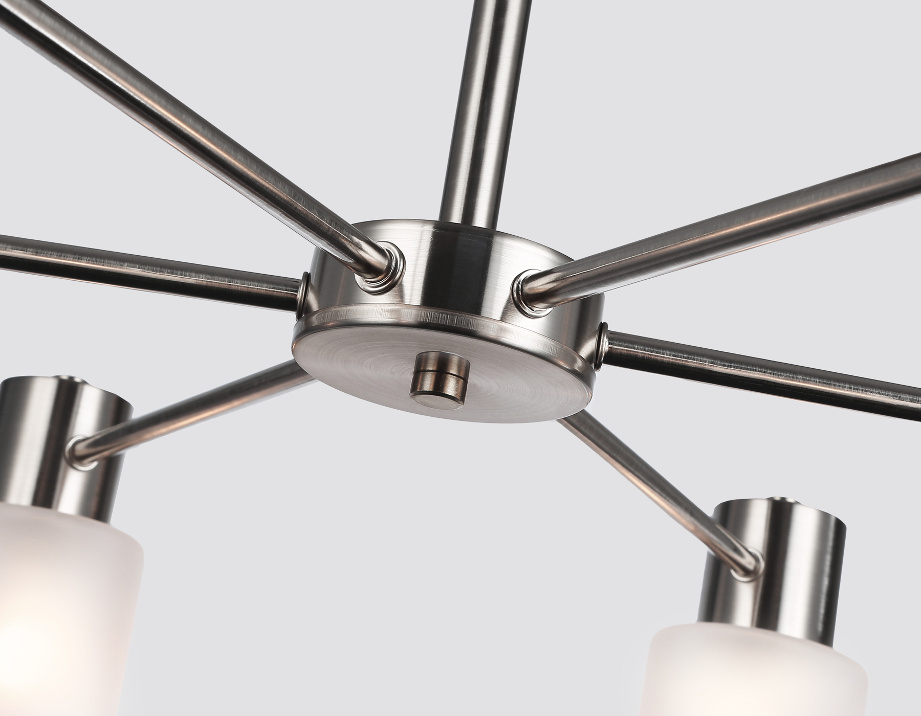 Подвесной светильник TR9572/6 SN сатин E14*6 max 40W 620*620*385