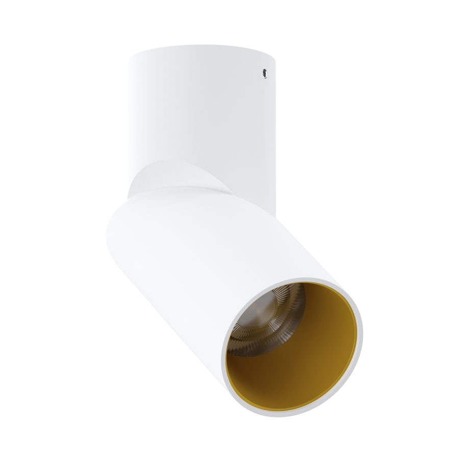 Накладной поворотный светодиодный светильник Ledron CSU0809 White-Gold (2657)