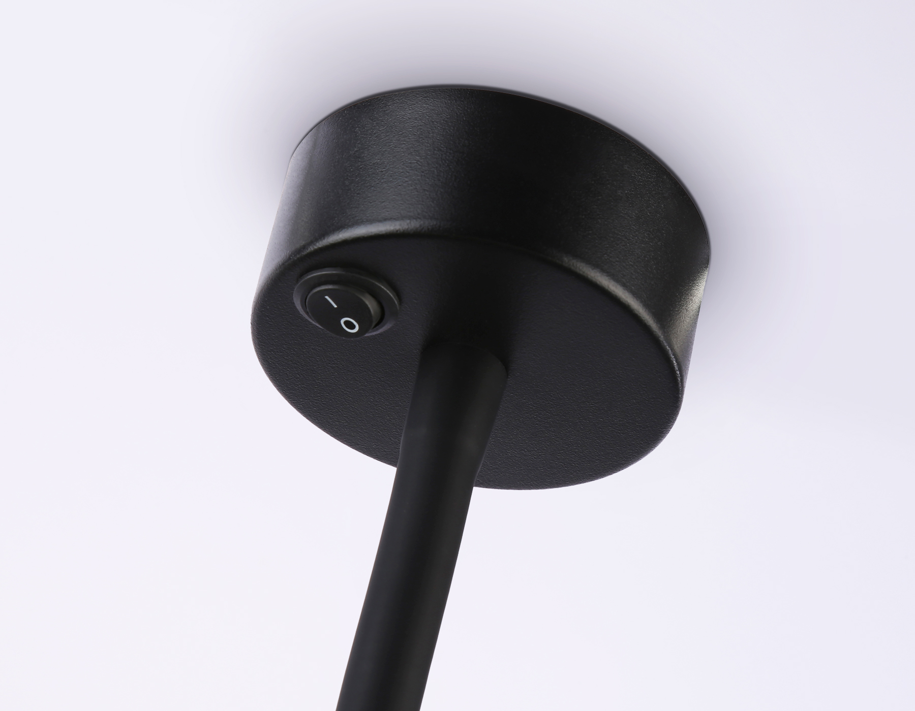 Светильник настенно-потолочный гнущийся с выключателем FW2470 BK черный GU10 max 12W D55*L100*H300