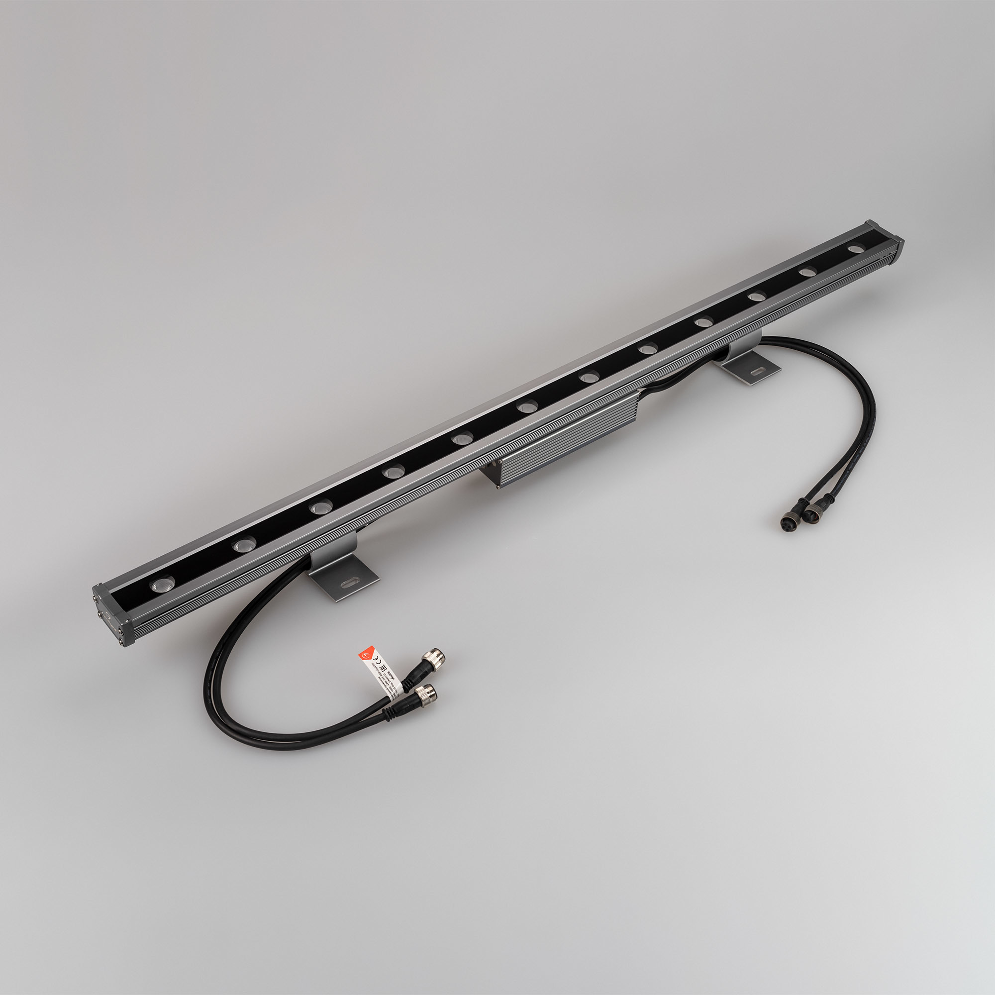 Светодиодный прожектор AR-LINE-1000L-48W-24V RGB-Day4000 (Grey, 15x45 deg, DMX512) (Arlight, Закрытый) 027282