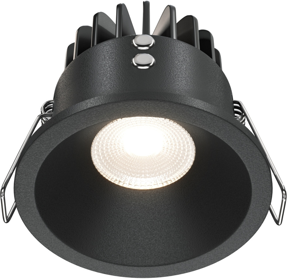 Встраиваемый светильник Zoom 4000K 1x6Вт 60 IP 65 Dim Triac LED Maytoni Technical DL034-01-06W4K-D-B (dl034-01-06w4k-d-b)