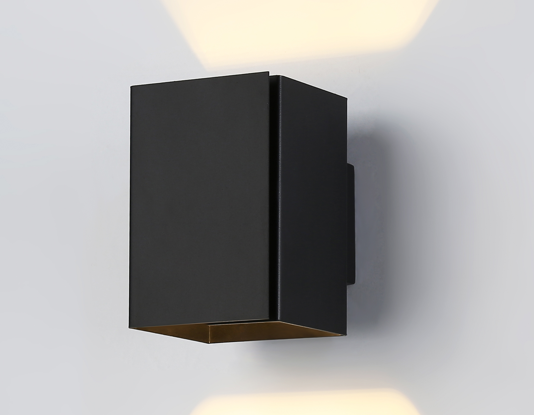 Светильник настенный со сменной лампой G9 TN5118 BK черный G9 max 40W 120*80*105