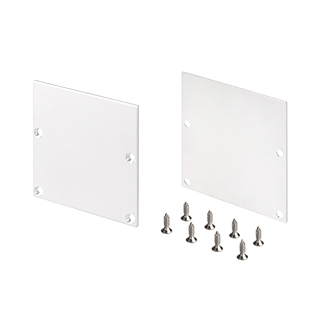 Заглушка SL-LINE-5050-LW WHITE глухая (Arlight, Металл) 040253