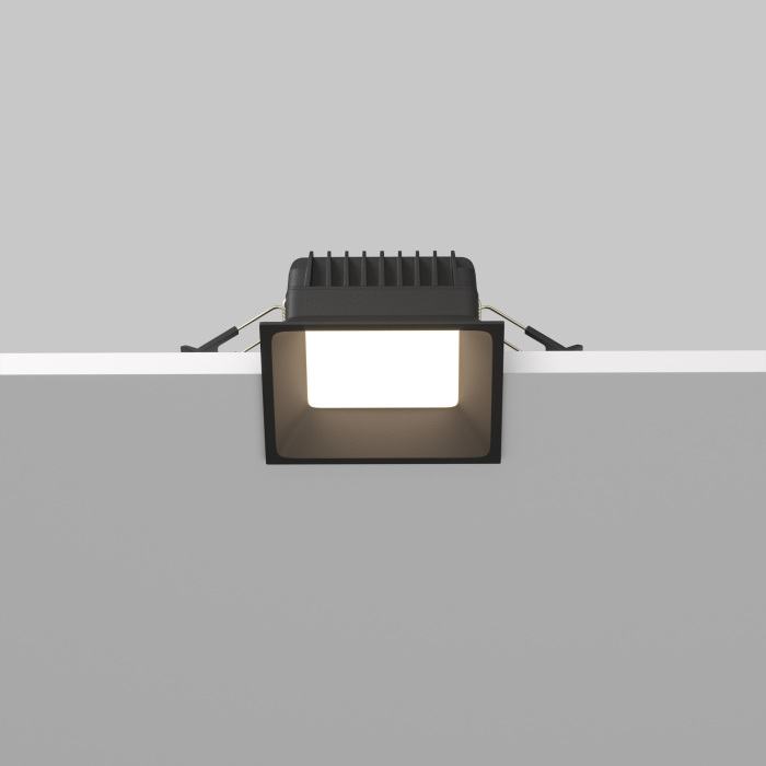 Встраиваемый светильник Maytoni Okno DL056-8W3-4-6K-B (dl056-8w3-4-6k-b)