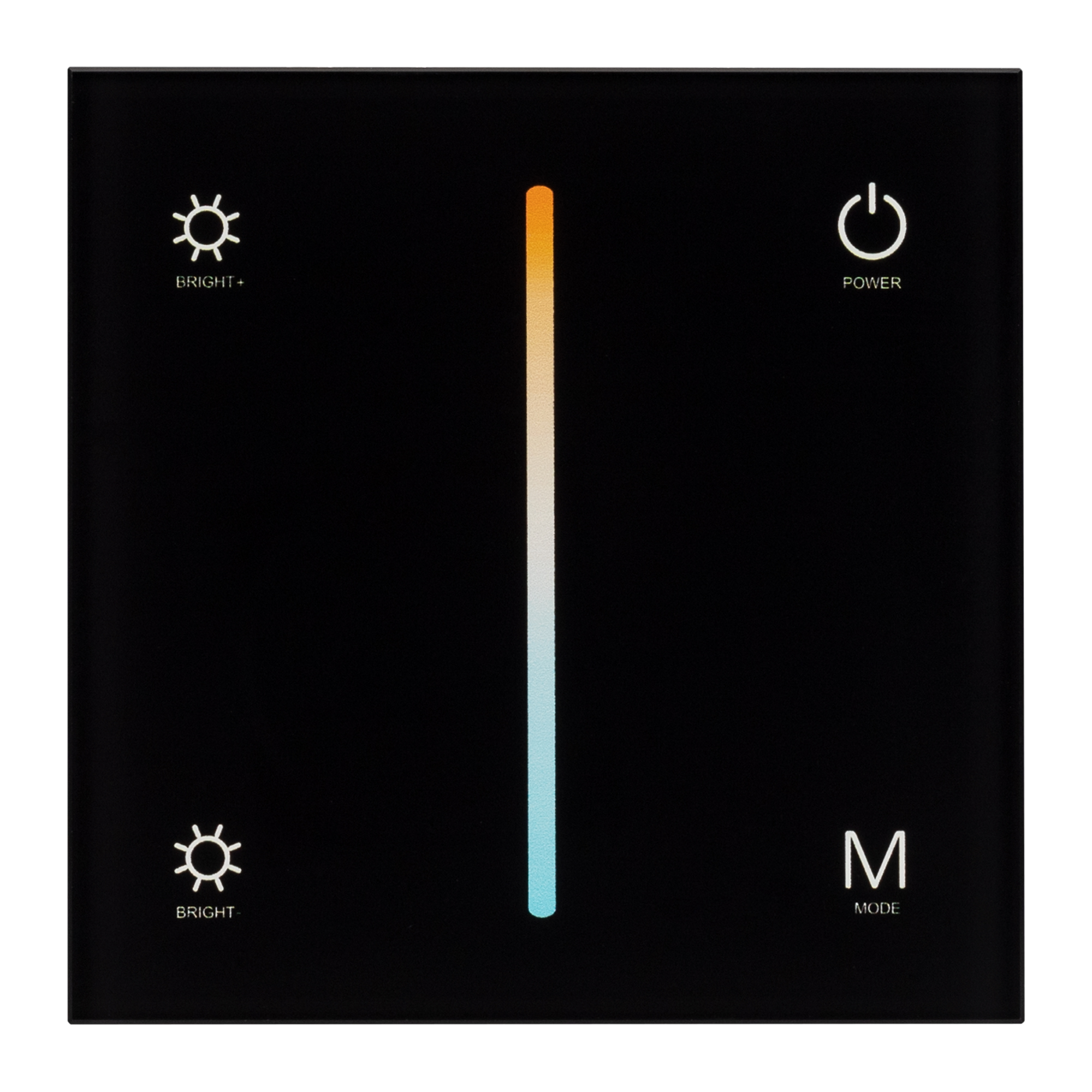 Панель SMART-P21-MIX-G-IN Black (12-24V, 4x3A, Sens, 2.4G) (Arlight, IP20 Пластик, 5 лет) 033765