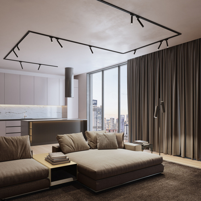 Трековый светильник однофазный Elektrostandard Pika 8511101 чрный 6W 4000K (a065274)